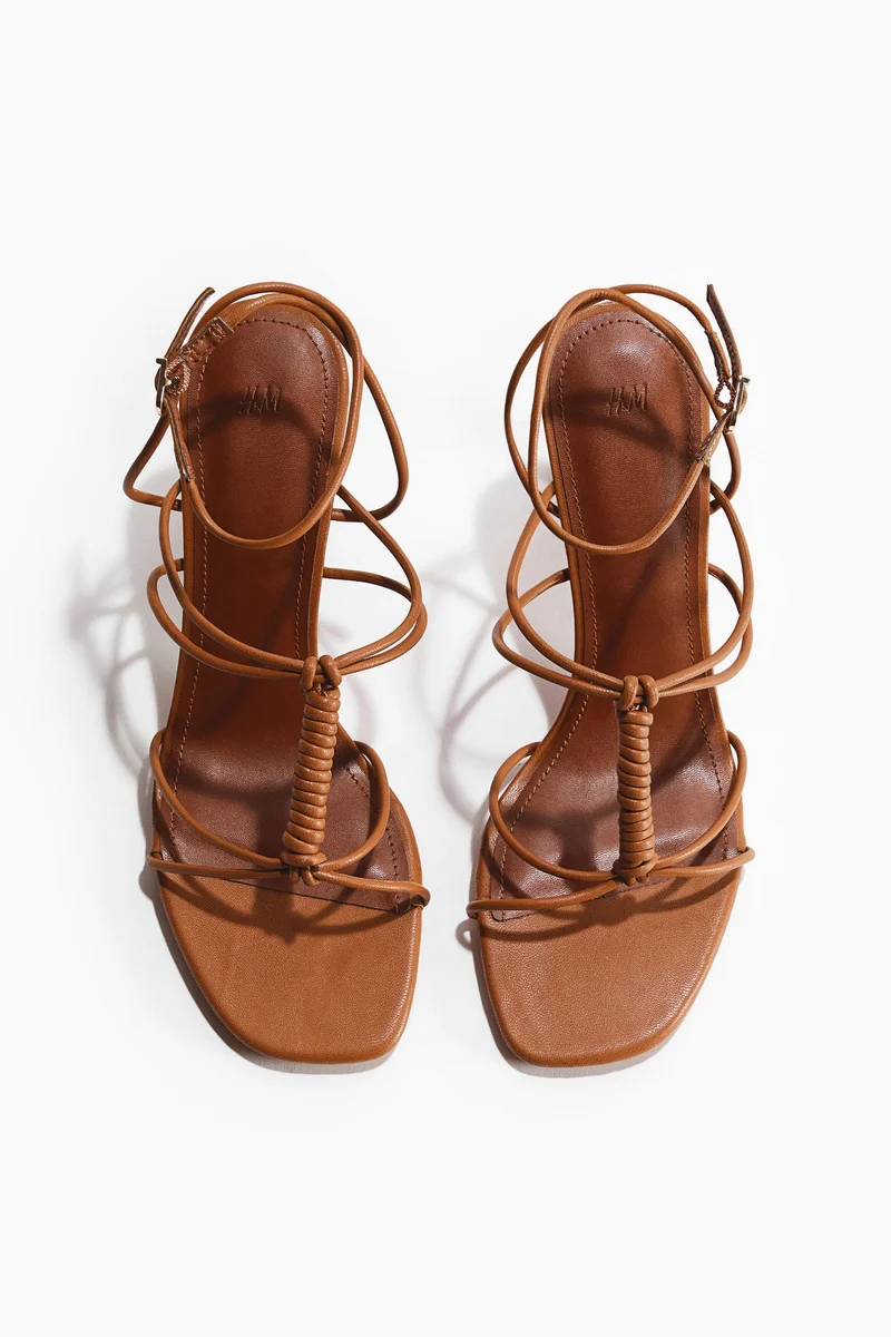 H&M Heeled strappy sandals